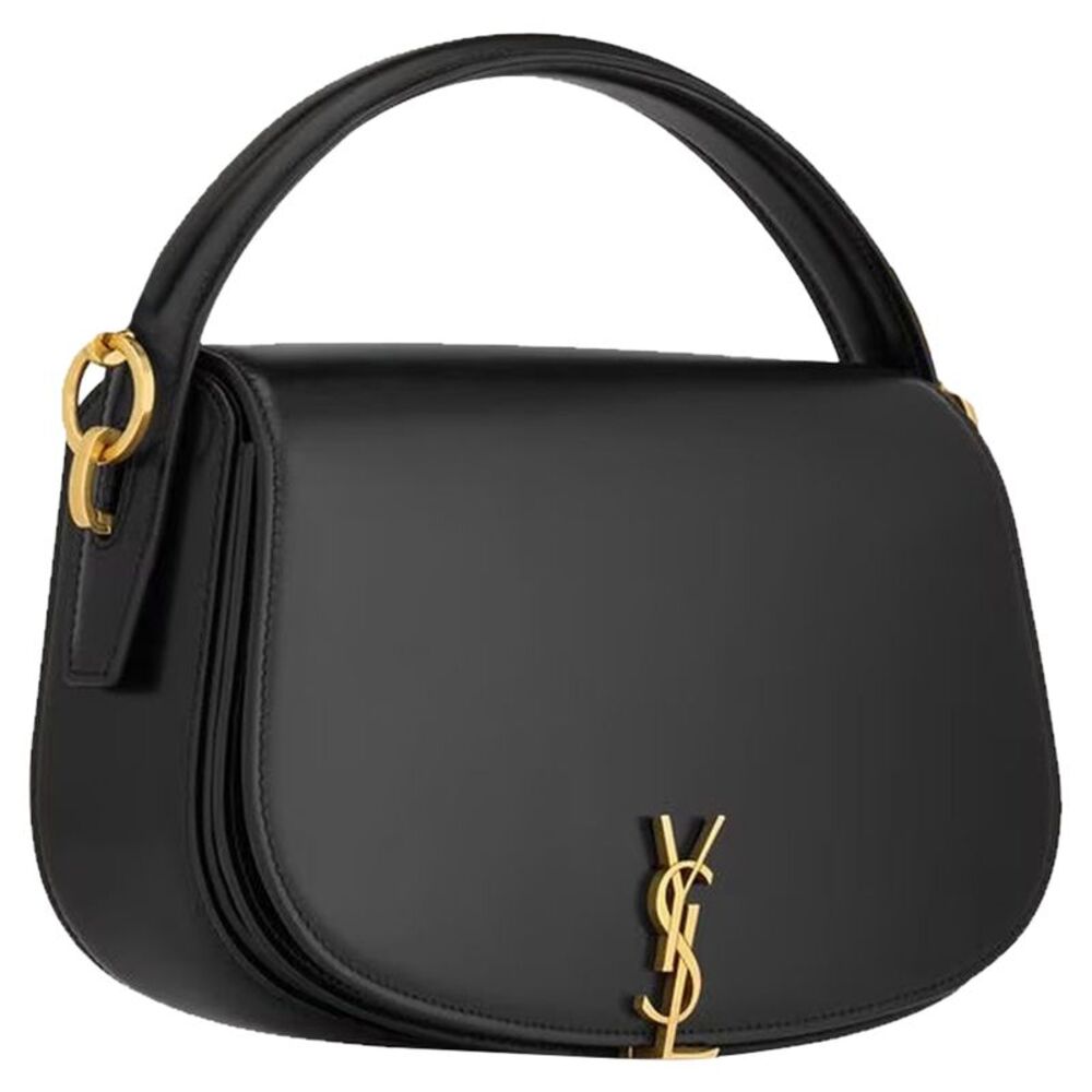 SAINT LAURENT VOLTAIRE Half-moon shoulder bag - Picture 2 of 4